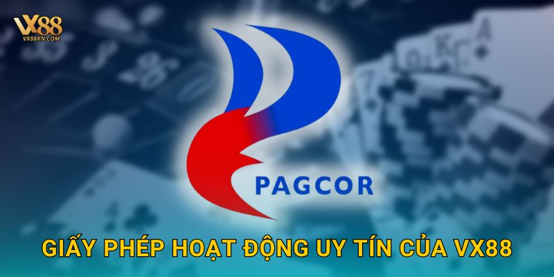 Giấy phép hoạt động uy tín của Vx88