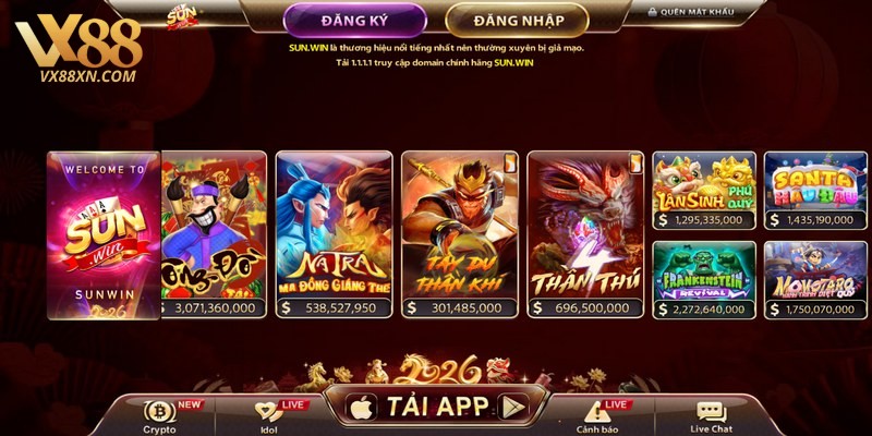 Sunwin là một nền tảng giải trí trực tuyến tích hợp nhiều trò chơi đa dạng